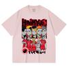 230 Gsm 100% Cotton Haikyu V8 Nekoma High Print Unisex Heavy Cotton T Shirt