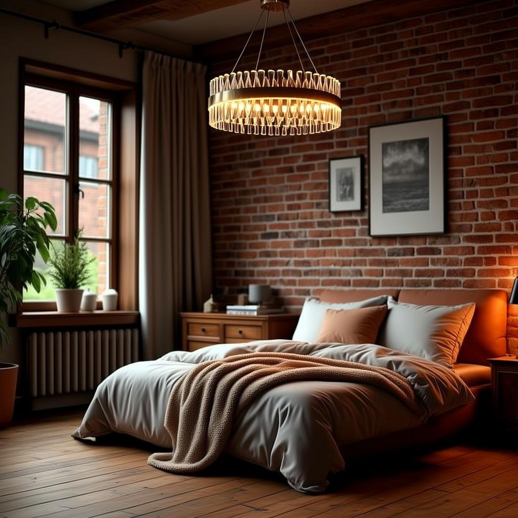 Amsterdam - Chandelier 60cm, LED Ring 3 Color 50W, Brushed Brass K9 Crystal