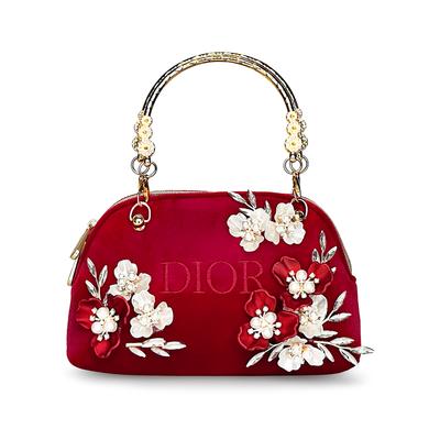 Bolsa [Bolsa de Cosméticos Personalizada] Vienen cosas buenas, caja de regalo, compañera, romántico clásico, hermoso significado, nuevo Rojo Rojo (Estilo Colorido)