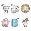 Adorable Cartoon Duck And Goose Brooch Unique Accessory For Fun Fashion Lovers