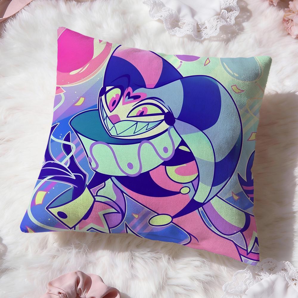 Anime H-Helluva B-BossS Cushion Cover Premium Comfort Reversible Pillow Cove -Two In One Design for Any Room & Car Interior