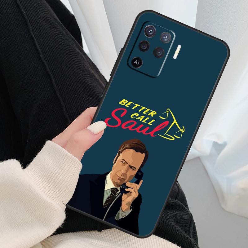 Better Call Saul Case For Oppo A40 A60 A80 A5 Pro A15 A16 A17 A57 A77 A94 A74 A54 A76 A96 A18 A38 A58 A78 A98