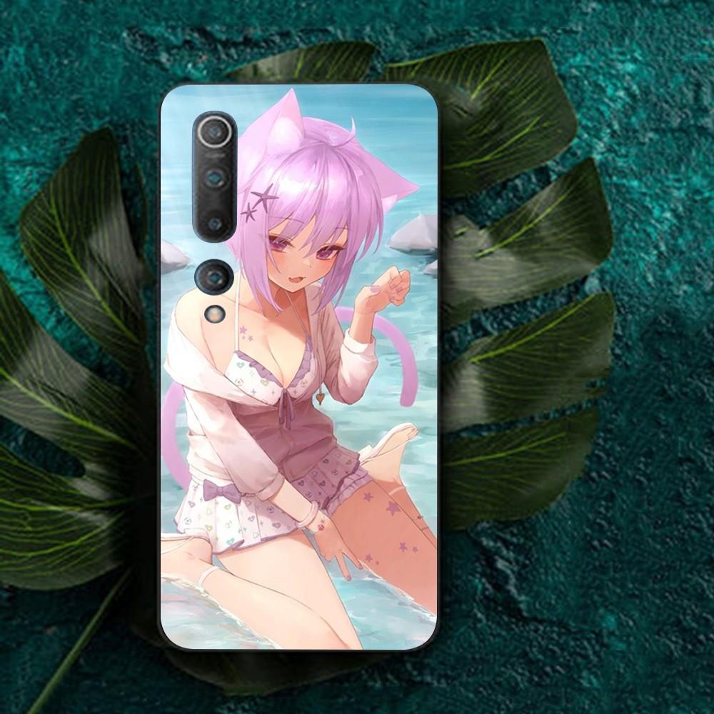 Kawaii Nekomata Okayu Phone Case For Redmi Note 4 X 5 A 6 7 8 Pro T 9 Pro 9S 10 Pro 11 Pro 11S 11Epro PocoM3pro