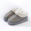 Bag heel cotton slippers, women's thick-soled velvet thickened winter cold-proof and warm cotton shoes, simple and versatile snow boots