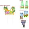 Charming Dinosaur Volcano Theme Party Decoration Kit For Memorable Kids Birthdays