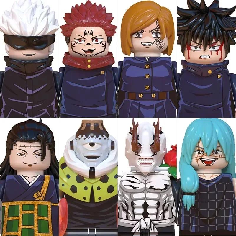 Jujutsu Kaisen Itadori Yuji Gojo Satoru Ryomen Sukuna Mini Action Figure Model Accessories Holiday Birthday Gift for Kids