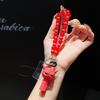 Cross-Border Cartoon Phone Pendant: Anti-Loss Lanyard & Silicone Beaded Bracelet Keychain Gift Set