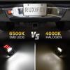 RUXIFEY LED License Plate Lights with Red OLED Neon Tube Compatible with Tacoma 2005 to 2015, Tundra 2000 to 2013