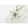 Used Beautiful item star jewelry star shaped necklace zirconia pendant