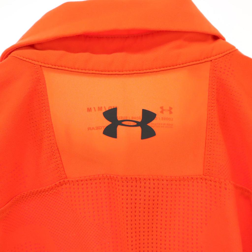 Beauty Products UNDER ARMOUR Training Short Sleeve Polo Shirt M Orange Men's Used