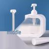 Korea Large Capacity Refillable Travel Bottle with Press Cap for Hand Sanitizer, Dish Soap, Shampoo, and Shower Gel