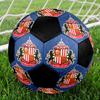 SIZE 5 Sunderland AFC Soccer Ball Colorful All Ages Machine Stitched PVC Competition Ready Durable High-Bounce