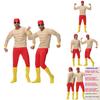 Halloween Costume With Polyester Fabric Funny Muscle Suit For Party Dress Up
