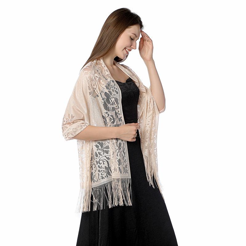Lace Evening Shawl for Brides, Bridesmaids, and Parties