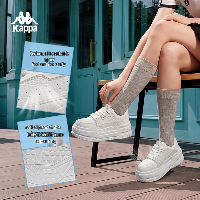 Kappa Women's Platform Low-Top Casual Sneakers