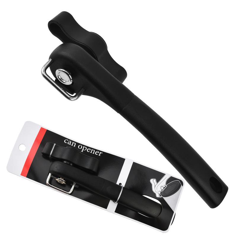 Stainless Steel Single Handle Side Cut Safety Can Opener