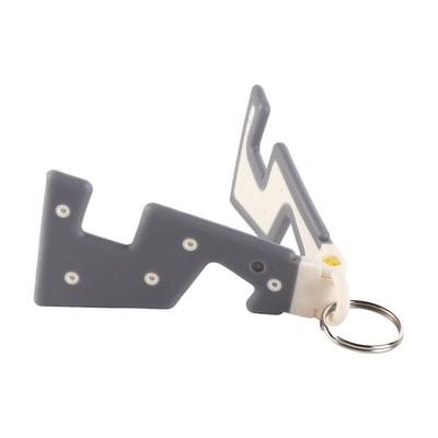 Keyring Desk Phone Holder Keychain Foldable Ultra Thin Keychain Mobile Phone Stand Portable ABS