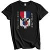 Dominikanisch Koreanische Flaggen Zerrissen Beschädigt Dominikanische Republik Südkorea T-Shirt