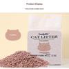 Originální rostlinná tofu kočkolit 6L Zelený čaj Směs rostlinné kočkolity Rychle hrudkující Potřeby pro domácí mazlíčky