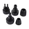 Mirco-Drip Irrigation System Fittings 3/4" Female Thread Locked Straight Connector DN16 8/11 4/7mm Hose Pipe Joint EU Standard
