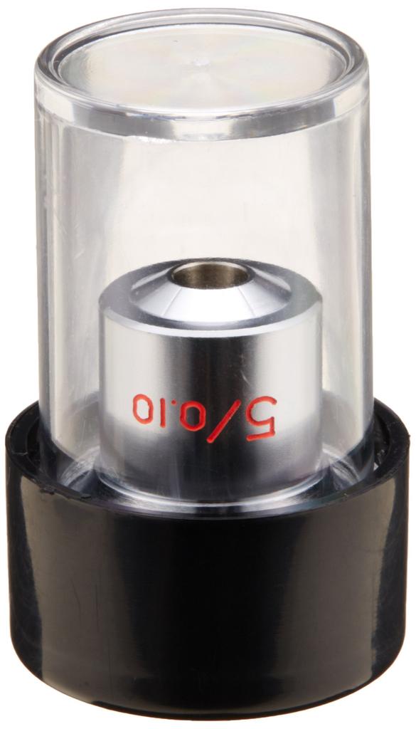 YASHIMA (Yashima Optical Industry) Made in Japan Achromatic Objective Lens for Biological Microscopes, 5x, 101-0506