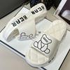 2023 Women's Fashion Thick-Soled Heightening Non-Slip Slippers for Indoor & Outdoor Winter Wear