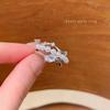 In Wind Multi-layer Pearl Zir*****pen Ring Female Design Index Finger Ring Personality Ring Tide