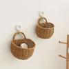 Wall Hanging Woven Storage Basket Washable Kitchen Garlic Eggs Vegetable Storage Basket Storage Container for Towels Toys