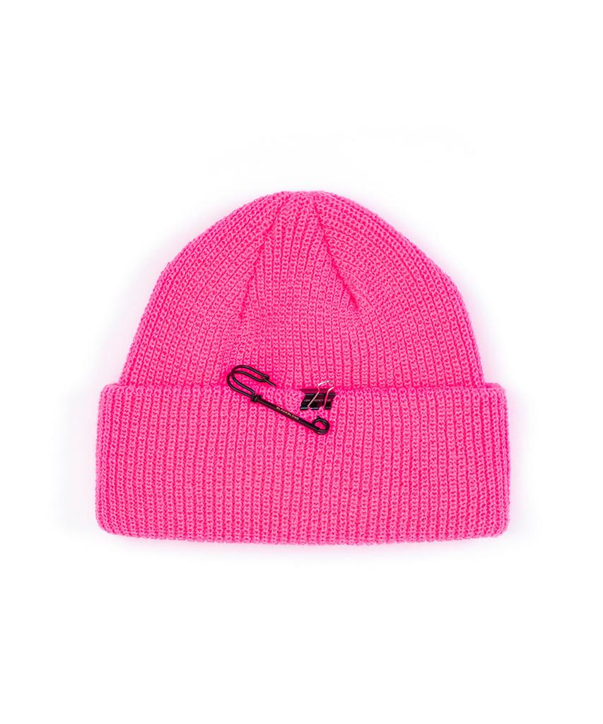 BLACKBLOND Vividi Signature Custom Short Beanie (Pink)