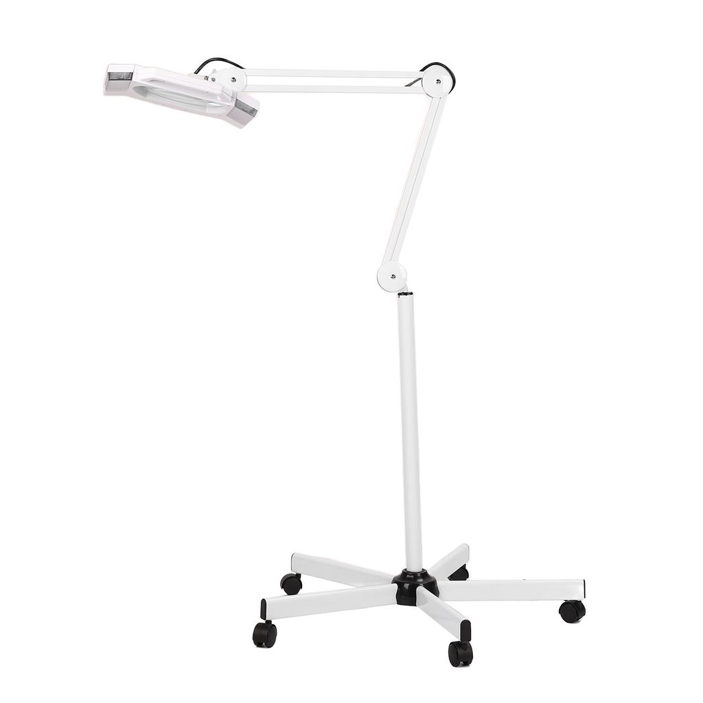 LED Magnifying Lamp 5X Natural Soft Light 28 LEDs Adjustment Height LED Cosmetic Lamp for Home