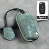 Car Key Cover For Volkswagen VW Polo Golf7 MK7 Tiguan Passat B5 B6 B7 Golf 4 5 6 MK6 Jetta Lavida Leather Car Key Case Cover