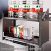 Yunshuang Kitchen Wall Cabinet Lift-Up Storage Rack