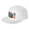 Fashion Christmas OrnaUnisext Flat Brim Sun Hat  Cycling And Running Cap Womens