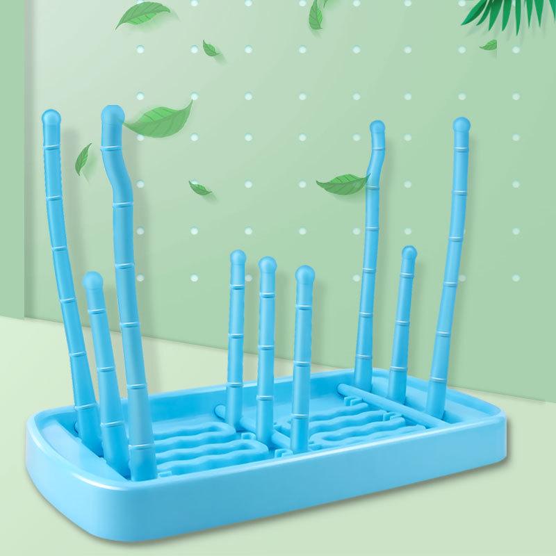 Baby Bottle Drying Rack and Dustproof Storage Holder