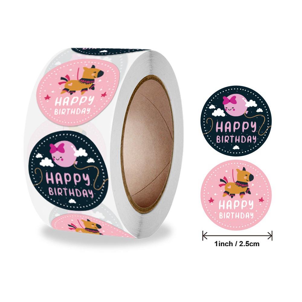 Custom Items Custom Label Sticker Happy Birthday Scrapbooking & Stamping X080
