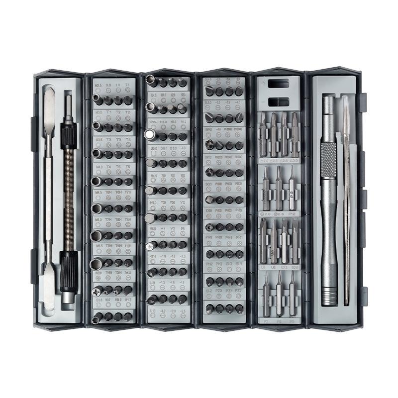 128-in-1 Magnetic Precision Screwdriver Set for Mobile & Home Appliance Repair