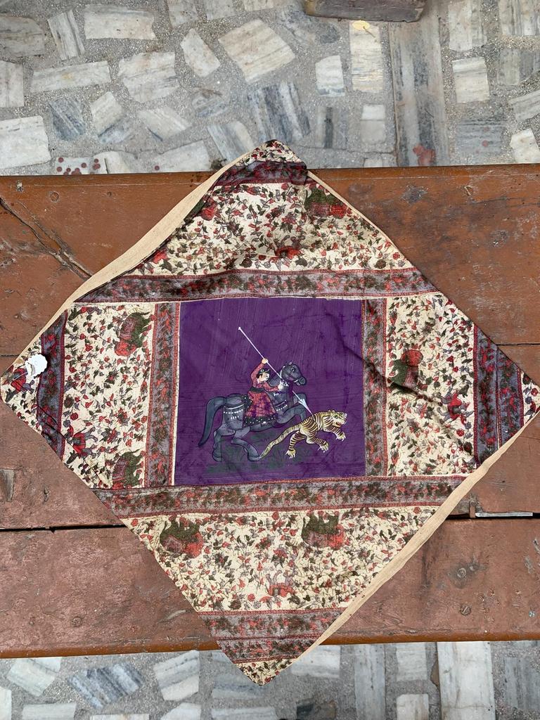 Hand Embroidered Cotton Pillow Cover: Bohemian Decorative Cushion 40