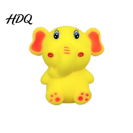 TPR Stress Ball Mini Elephant Squeeze Toy Cartoon Sensory Fidget Anxiety Relief Soft Animal Pinch Anti-stress