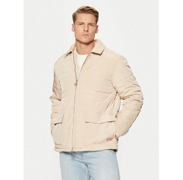 

Демисезонная куртка Hunter Walter HARM0004242 бежевого цвета, стандартный крой XS