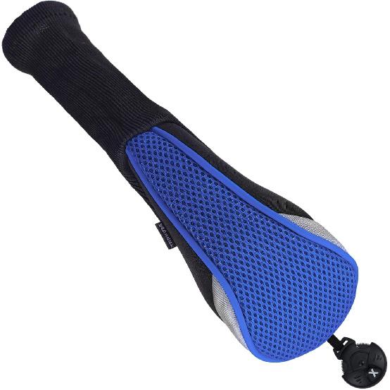 Andux 4pcs/Pack Long Neck Golf Hybrid Club Head Covers Dial No. Tag CTMT-02