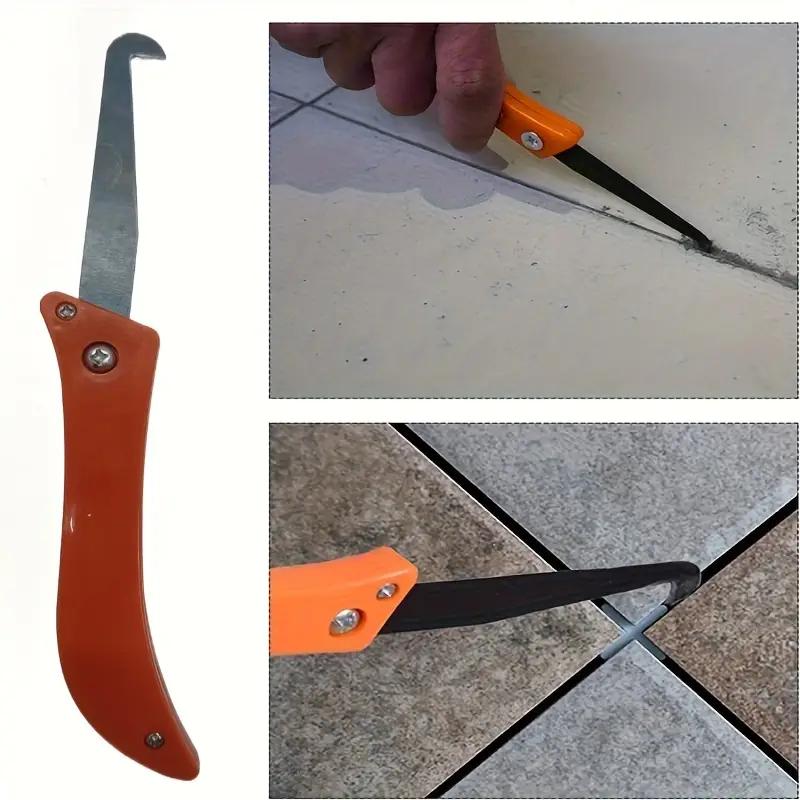 Professional Cleaning and Removal of Old Grout Hand Tools Tile Gap Repair Tool Hook Knife Tungsten Steel Joint Notcher Collator