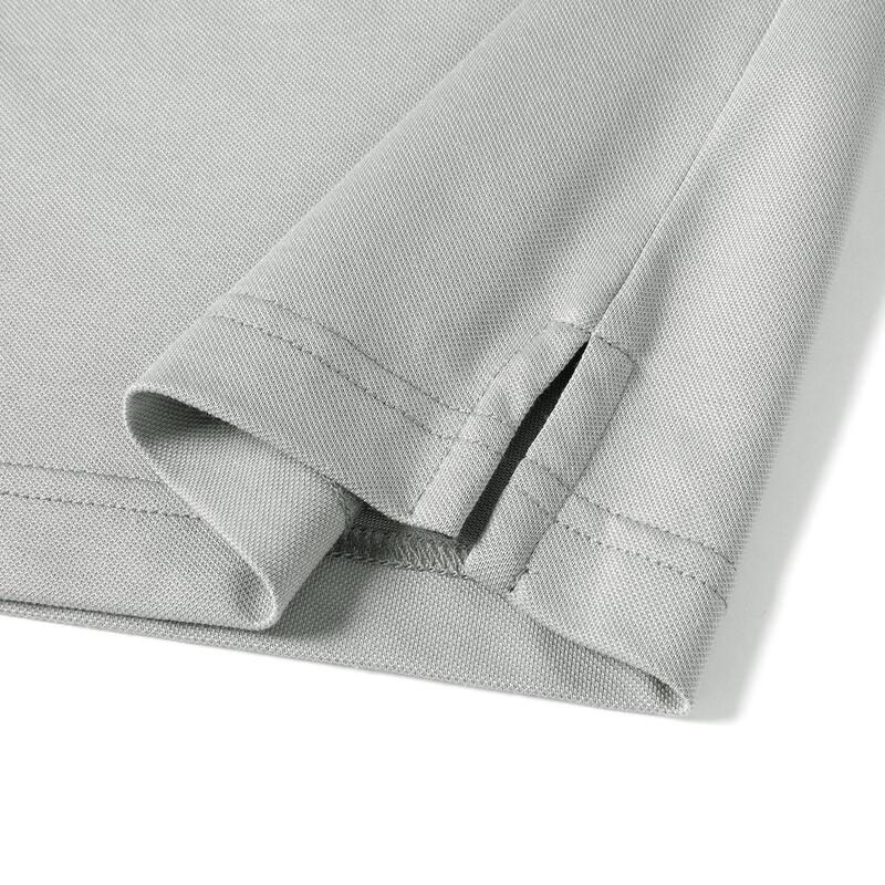 MONTAGUT Men's Silk Blend Breathable Short Sleeve Polo Shirt