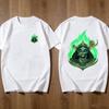 Slay the Spire Double Sided Tshirt Three Iconic Character Classes Graphic Tee Vintage Gaming for Roguelike Adventure Enthusiasts