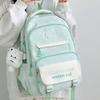 School bag junior high school high school student school bag female Korean high value ins niche new large-capacity backpack