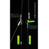50PCS High Toughness Drift Float Green Fishing Hooks Supplies Fishing Float Seat  High Transparency