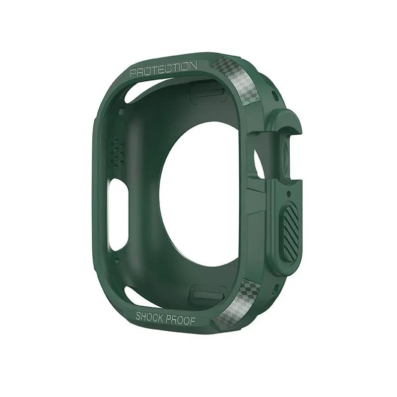 TPU Hülle für Apple Watch Ultra 49mm Bumper KEINE Displayschutzfolie Schutz Kratzfester Rahmen für iWatch Ultra2