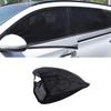 Pair of Car Sunshade Net Curtain Mosquito Net Window Black Mesh Side Window Sunscreen Cover