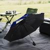 1PC Ever-ton Football Club Crest Printed Umbrella Folding umbrella, automatic umbrella 8-Frame for Travel, camping Fan gifts Christmas Gifts