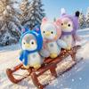 Peluche Pinguino Carino con Cappello per Bambini e Collezionisti