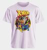 Herren- und Damen-T-Shirts X-Men Sommer Amerikanischer Frühling und Herbst Sport und Fitness Trend Übergroß Kurzärmlig